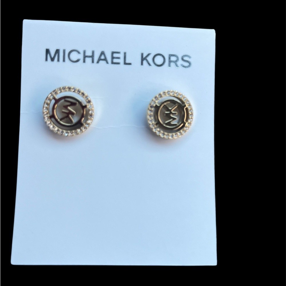 Michael Kors Gold Stud Earrings